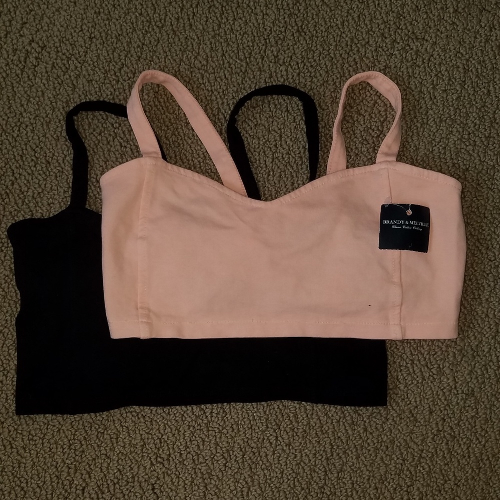 brandy melville bralette duo
